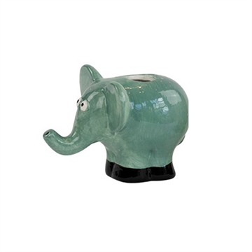 Speedtsberg - Elefant Vase H:7cm - Blågrøn